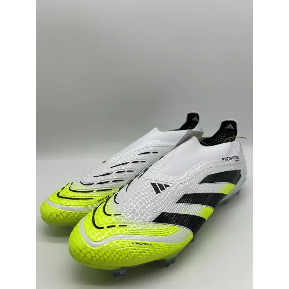 adidas Predator Elite Laceless FG Men's Size 10 Radiant Blaze Pack JI1075 New.